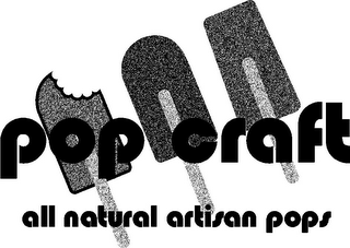 POP CRAFT ALL NATURAL ARTISAN POPS logo