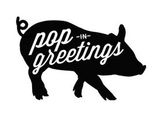 POP -IN- GREETINGS logo