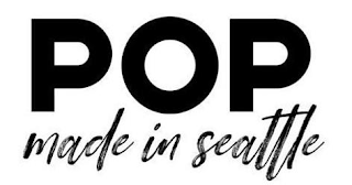 POP MADE IN SEATTLE logo