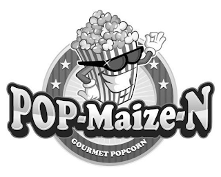 POP-MAIZE-N GOURMET POPCORN logo