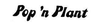 POP 'N PLANT logo