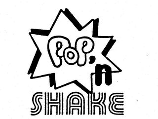 POP 'N SHAKE logo