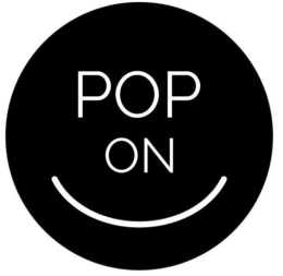 POP ON logo