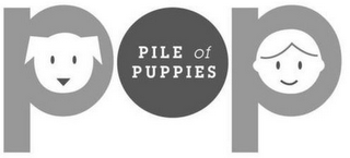 POP PILE OF PUPPIES logo