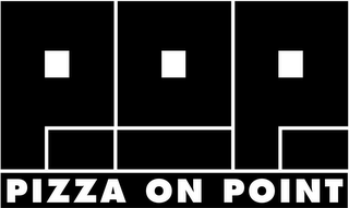 POP PIZZA ON POINT logo