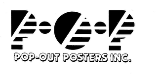 P.O.P POP-OUT POSTERS INC. logo