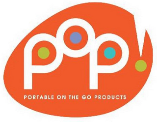 POP! PORTABLE ON THE GO PRODUCTS logo