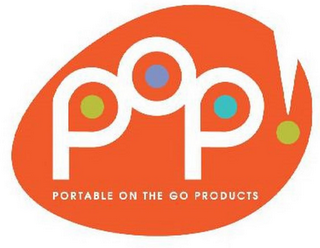 POP! PORTABLE ON THE GO PRODUCTS logo