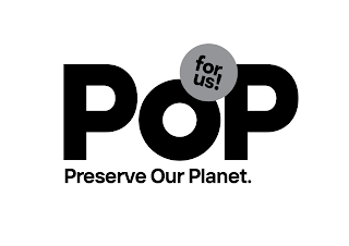 POP PRESERVE OUR PLANET. FOR US! logo