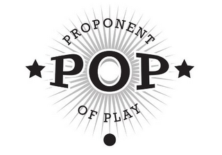 POP PROPONENT OF PLAY logo