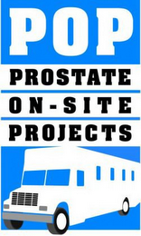 POP PROSTATE ON-SITE PROJECTS logo