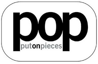 POP PUT ON PIECES logo