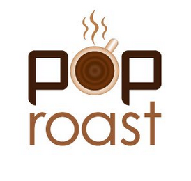 POP ROAST logo