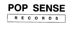 POP SENSE RECORDS logo
