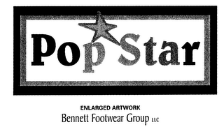 POP STAR ENLARGED ARTWORK BENNETT FOOTWEAR GROUP LLC logo