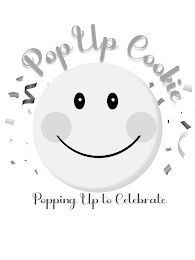 POP UP COOKIE POPPING UP TO CELEBRATE logo
