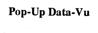 POP-UP DATA-VU logo