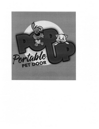 POP UP PORTABLE PET DOOR logo