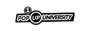 POP-UP UNIVERSITY VH1 MUSIC FIRST logo