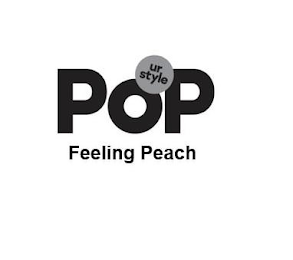 POP UR STYLE FEELING PEACH logo