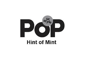POP UR STYLE HINT OF MINT logo