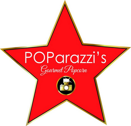 POPARAZZI'S GOURMET POPCORN logo