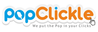 POPCLICKLE WE PUT THE POP IN YOUR CLICKS logo