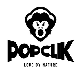 POPCLIK LOUD BY NATURE logo