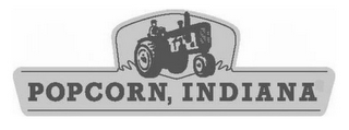 POPCORN, INDIANA logo