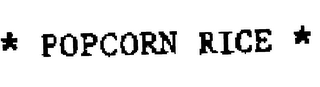 POPCORN RICE logo