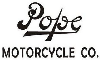 POPE MOTORCYCLE CO. logo