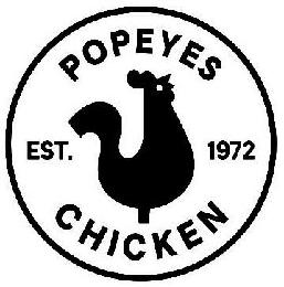 POPEYES CHICKEN EST. 1972 logo