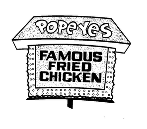 POPEYES FAMOUS FRIED CHICKEN logo
