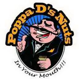 POPPA D'S NUTS IN YOUR MOUTH!!! logo