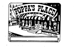 POPPA'S PLACE 1929 logo