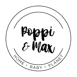 POPPI & MAX HOME BABY PLANET logo