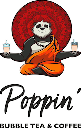 POPPIN' BUBBLE TEA & COFFEE logo