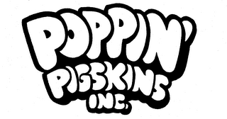 POPPIN' PIGSKINS INC. logo