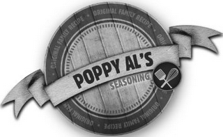 POPPY AL'S SEASONING · ORIGINAL FAMILY RECIPE · logo