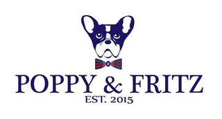 POPPY & FRITZ AND EST. 2015 logo