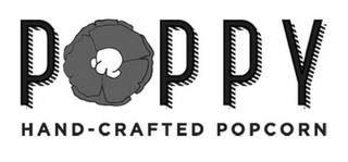 POPPY HAND-CRAFTED POPCORN logo