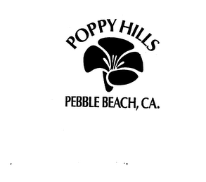 POPPY HILLS PEBBLE BEACH, CA. logo