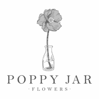 POPPY JAR • FLOWERS • logo