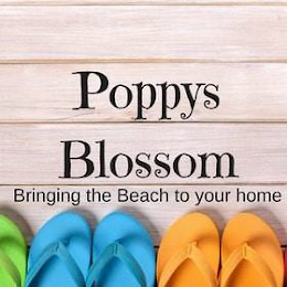 POPPYS BLOSSOM BRINGING THE BEACH TO YOUR HOME logo