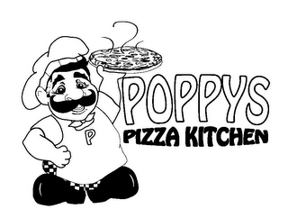 POPPYS PIZZA KITCHEN P logo