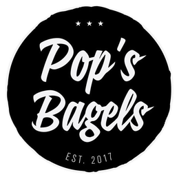 POP'S BAGELS EST. 2017 logo
