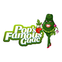 POP'S FAMOUS GUAC logo