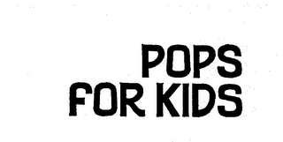 POPS FOR KIDS logo