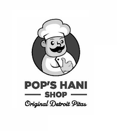 POP'S HANI SHOP ORIGINAL DETROIT PITAS logo