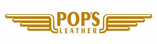 POP'S LEATHER logo